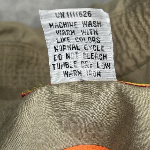 ISAAC MIZRAHI for TARGET Jacket Womens S Khaki Tan Cotton Fitted Utility Style - Picture 7 of 9